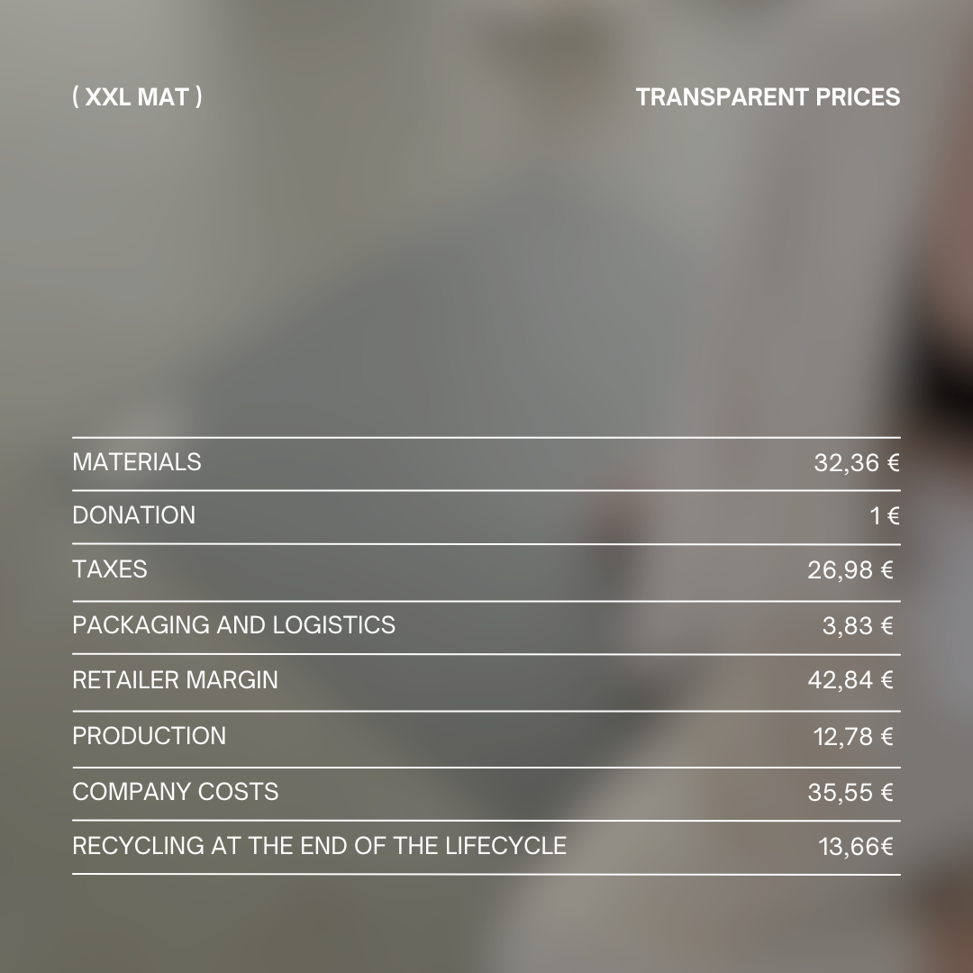 LIMITED EDITION: hejhej-mat XXL - 2,30 M - extra lang