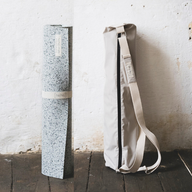 die helle hejhej-mat und die helle Tasche im Duo