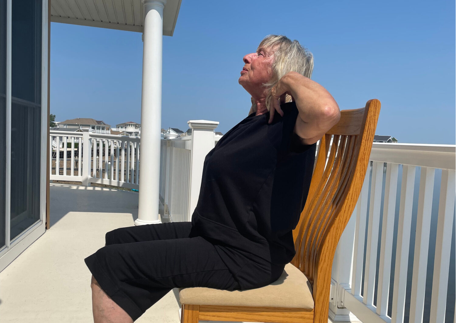 Chair yoga for seniors