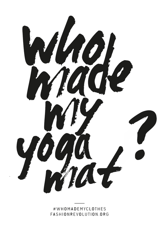 Nachhaltigkeits-Bewegung: Wer macht meine Yogamatte?