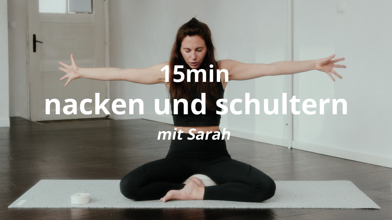 Nacken und Schulter Yoga