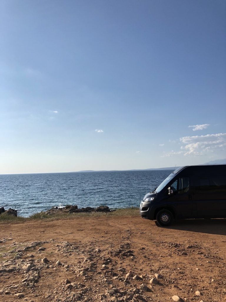 traveling with a van