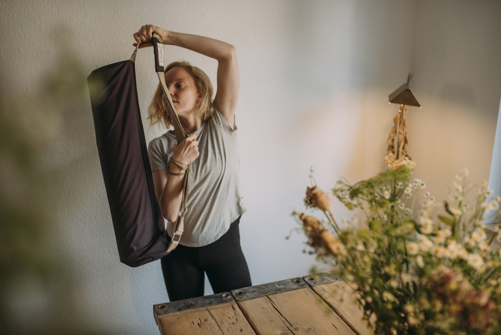Crowdfunding hejhej-bag für Tasche zum Tragen der Yogamatte