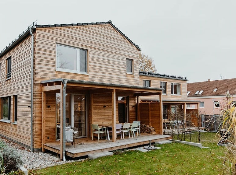 Yoga vacation home on Usedom front view